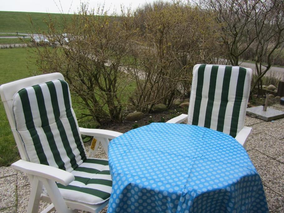 דורום נויפלד Nordsee Und Natur. Gemuetliche Fewo Mit Deichblick מראה חיצוני תמונה