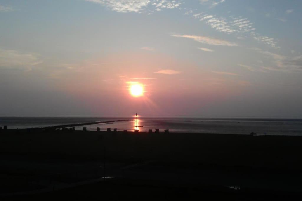 דורום נויפלד Nordsee Und Natur. Gemuetliche Fewo Mit Deichblick מראה חיצוני תמונה